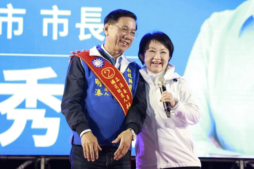 南投選前之夜藍營5首長力挺林明溱　盧秀燕：投出漂亮好球！