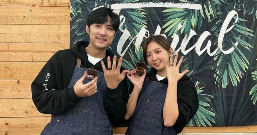 祝福！洪詩、李運慶「證實登記結婚」　親曬手作婚戒