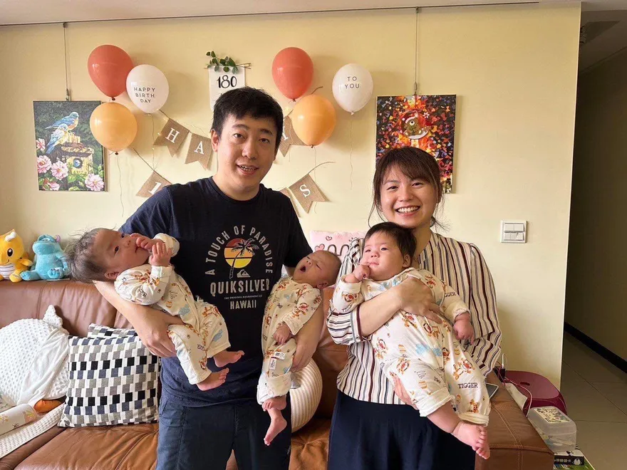 3次試管終懷上5胚胎！長庚為34歲孕婦「減胎」降風險喜當三寶媽！