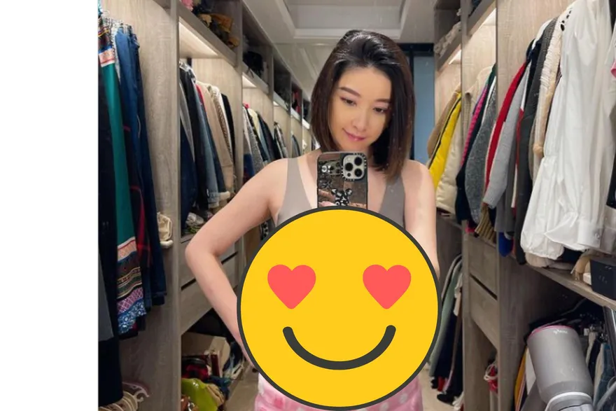 許維恩懷孕「5月巨肚正面照」曝光！單穿內衣自拍　甜曬寶寶1近況