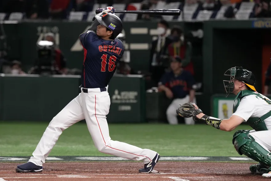 WBC棒球經典賽/首轟出爐三分砲！大谷翔平對戰澳洲又開炸