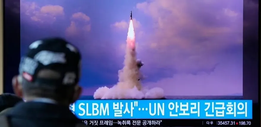 回嗆美韓軍演！北韓潛艦發射2枚戰略巡弋飛彈