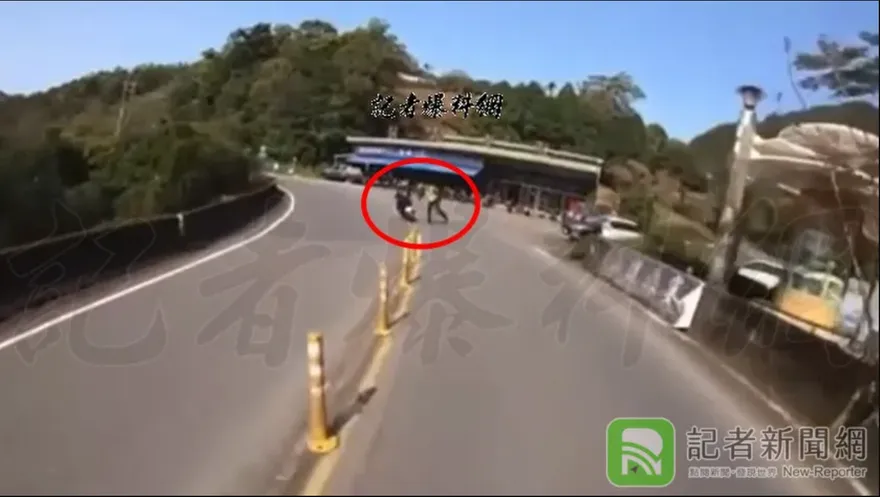 影/ 惡人先告狀！北宜騎士控警攔車打人　「攔檢不停」警PO片打臉
