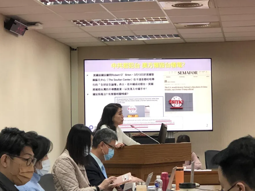兩岸若開戰 美國要炸台積電？邱國正「這樣說」