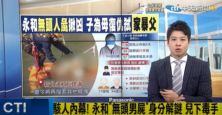 永和無頭「人彘」案！男護母弒父分屍　判刑19年定讞