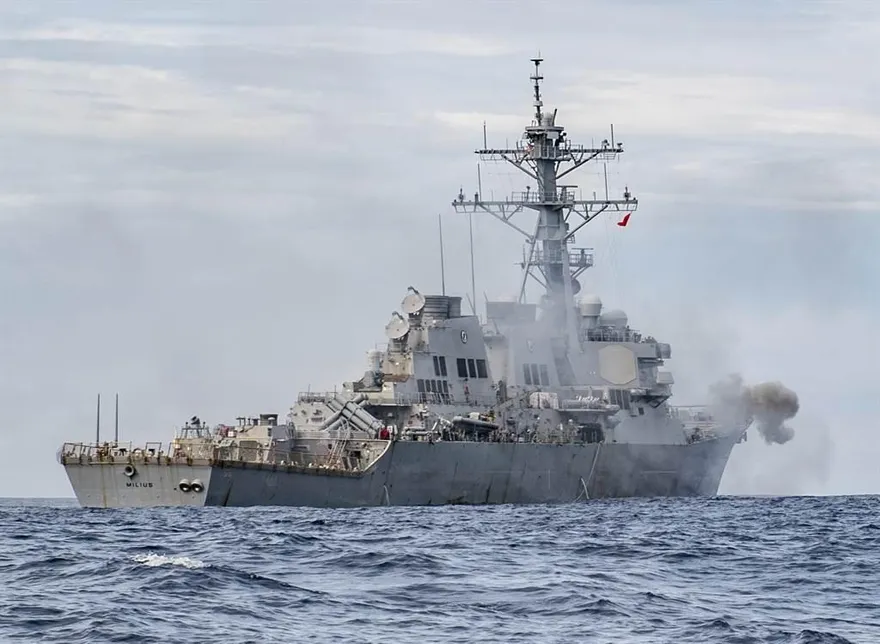 美艦「米利厄斯號」23日闖西沙領海　陸方：已依法跟監並驅離