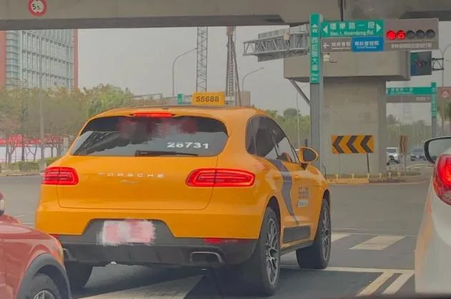 南科驚見保時捷計程車！內行人曝真相　她老公開特斯拉3年就回本