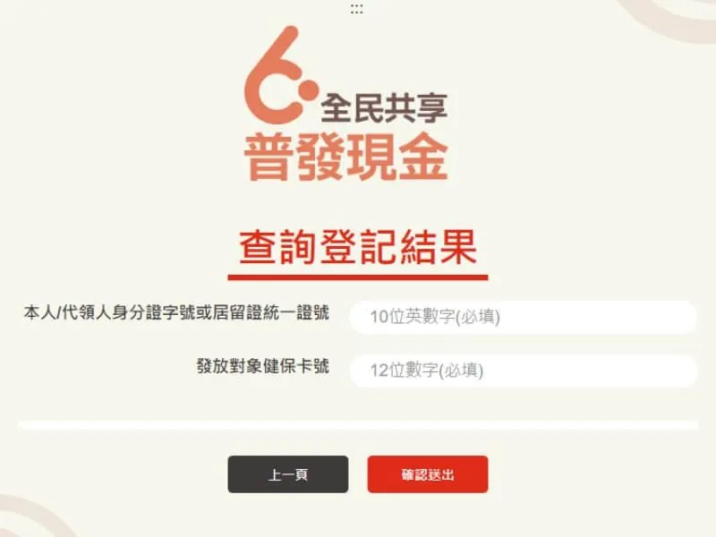 快確認！普發6000元今起開放查詢登記結果　4情況需重新請領