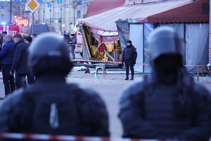 俄國咖啡館爆炸釀32傷...軍事部落客遭炸死　當局逮捕一女嫌