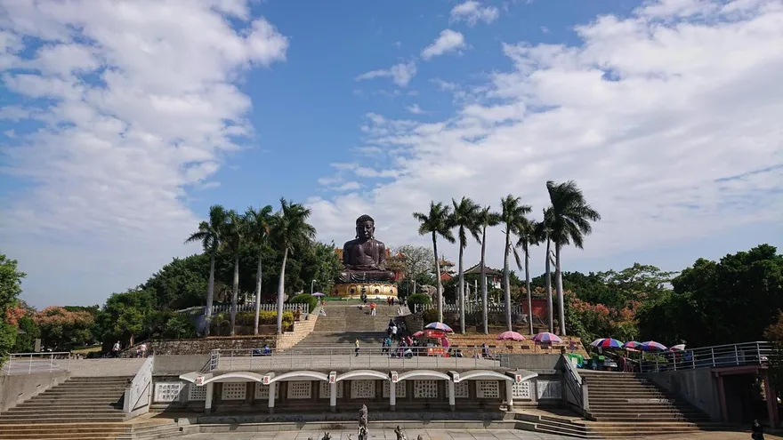 燒紙錢害空品變糟？八卦山大佛消失兇手是它　環保局：這天才有機會改善