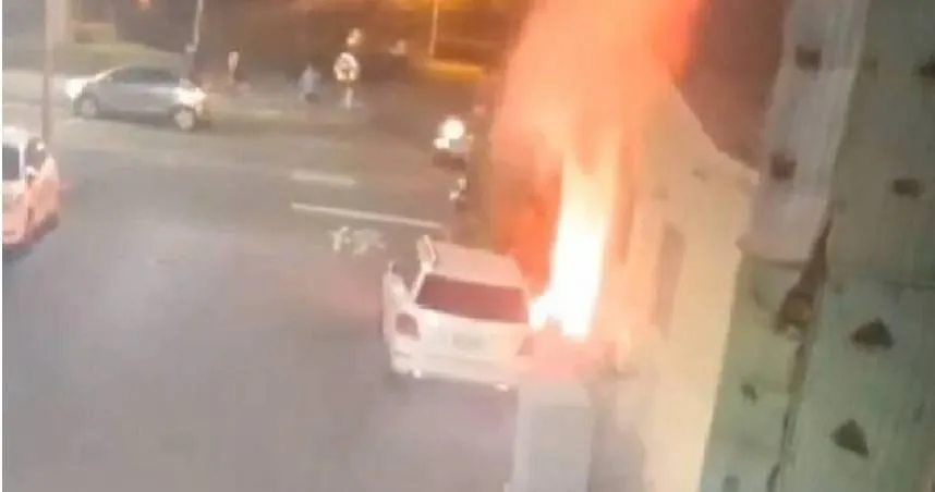 男為討5千元債務「射信號彈」！路樹、住宅起火　警追緝中