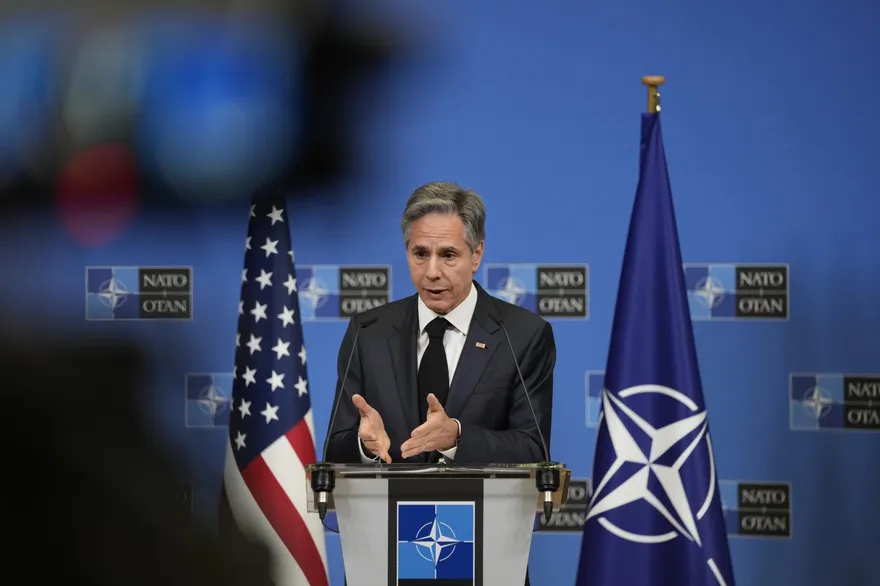 美國務卿布林肯：大陸若單方面對台行動　將重挫全球經濟