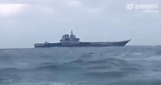 影/解放軍環台軍演　山東艦現身台灣東部海域畫面曝光！敏感時刻引發熱議