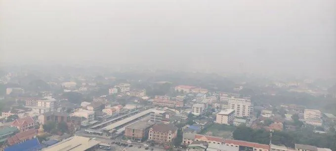 影/遊泰旅客注意！清邁空污飆危險等級　PM2.5濃度超標近30倍