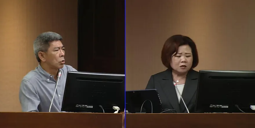 還原許銘春淚灑立院現場　楊曜：質詢成為她選立委前的舞台秀？