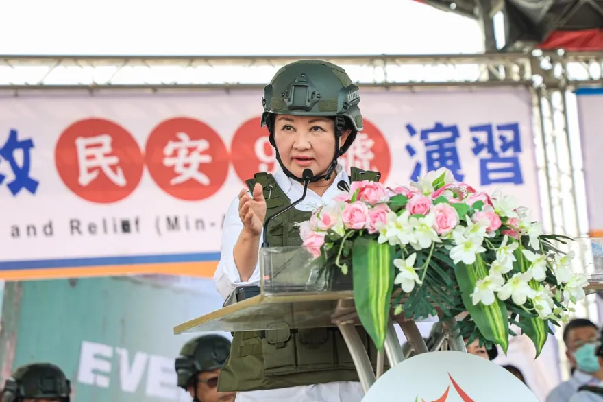 美方4度秀善意！民安演習奠定盧秀燕「這地位」 網超激動