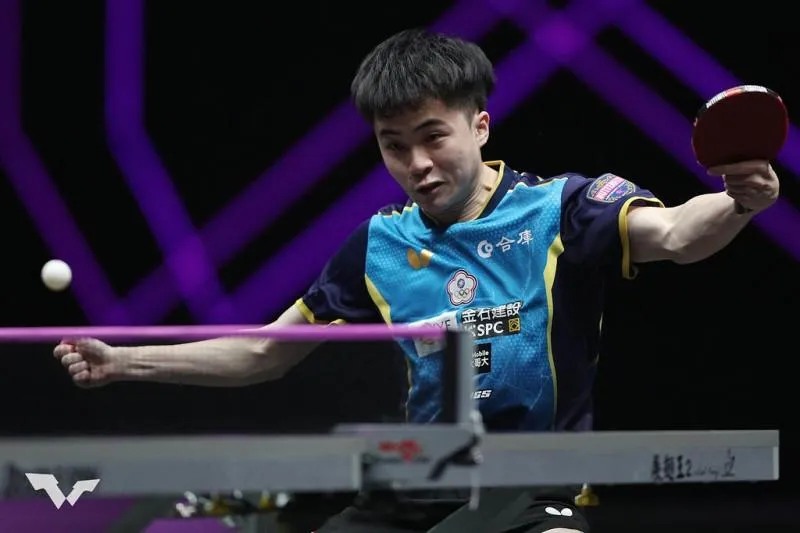 快訊/林昀儒直落三輕取德國「削球好手」　勇闖WTT新鄉冠軍賽男單4強