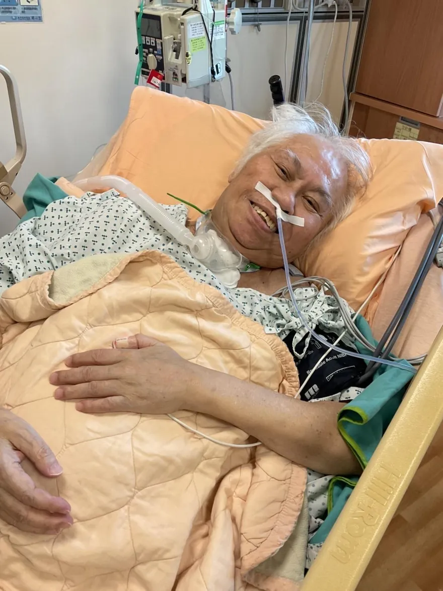 臨終前插管臥床照曝光！李坤城住院仍掛心兒子…對話內容引人鼻酸