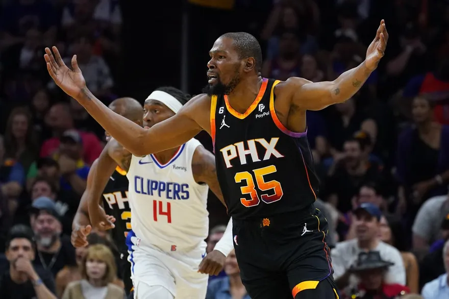 影/杜蘭特季後賽止血！太陽先發5虎合砍110分　掀翻快艇扳平