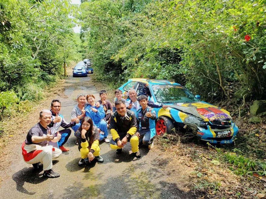 睽違7年！屏東滿州拉力賽開跑　廖老大率車隊尬車
