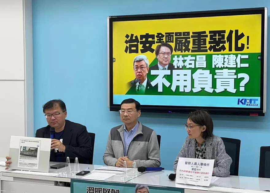 影/批蔡政府新北槍擊案甩鍋地方　吳怡玎：國民黨錯大家罵「民進黨錯罵大家」