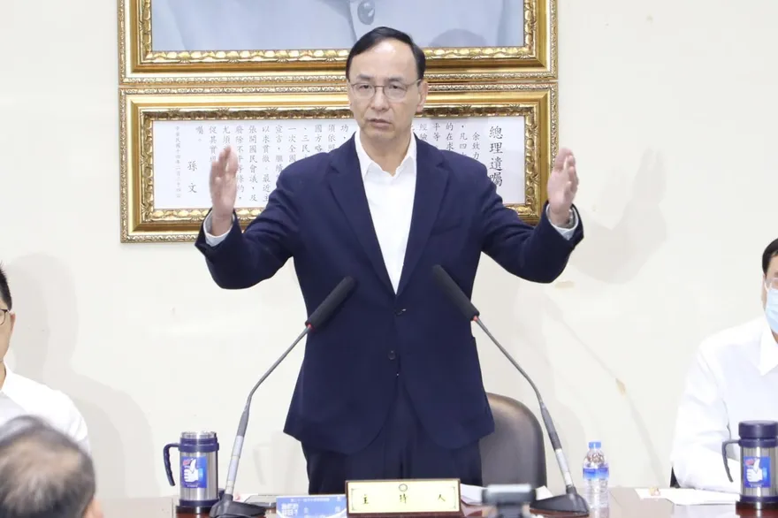 朱立倫轟賴清德「為選舉精神分裂」　嗆聲「別拿國民黨的香拜台獨神主牌」