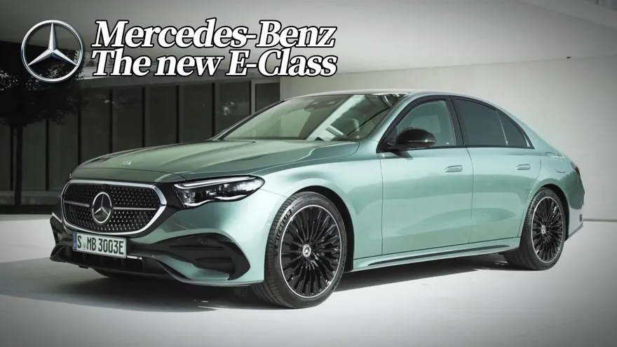 影/【中天車享家】賓士E系列大改款登場　亮點「MBUX Hyperscreen」