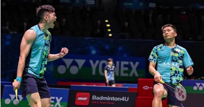 王齊麟救球拉傷退場！「麟洋配」亞錦賽奪銅　他忍痛退賽