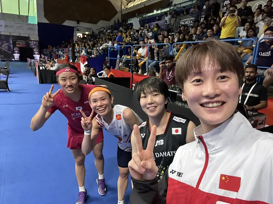 羽壇4大天后！戴資穎曬合照　一句話感動20萬人