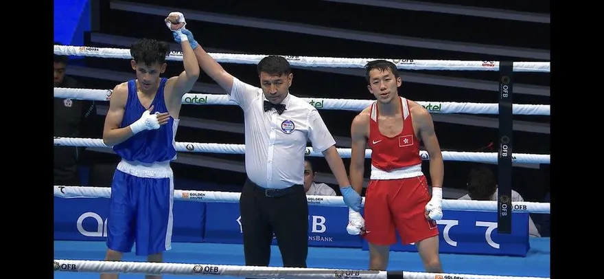 陪練員「5比0完勝」前香港拳王　李承威拳擊世錦賽圓夢