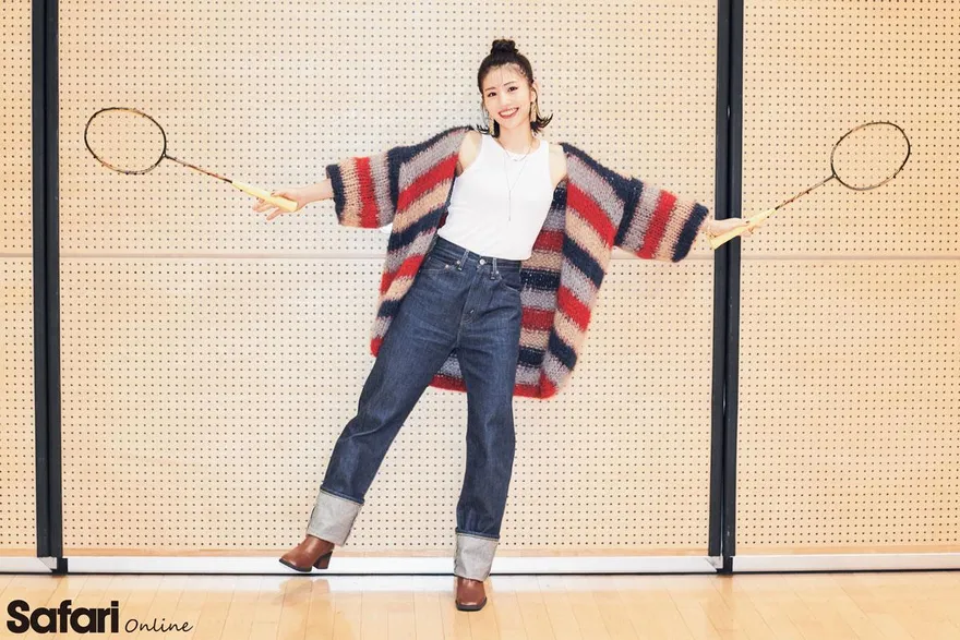 教練我想打羽球！日本最美女雙遊杜拜　志田千陽慶生賺飽飽