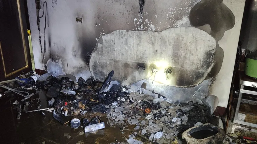 影/台中這棟樓也太衰！深夜到清晨連2起火警　「樓頂樓下」起火點曝