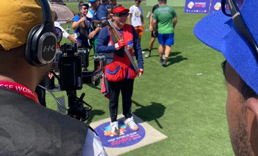 林怡君心態歸零像新手　埃及世界盃射擊賽奪銀