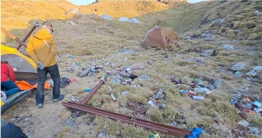 差勁到了極點！「此生必去」能高安東軍淪垃圾場　畫面曝光山友氣炸