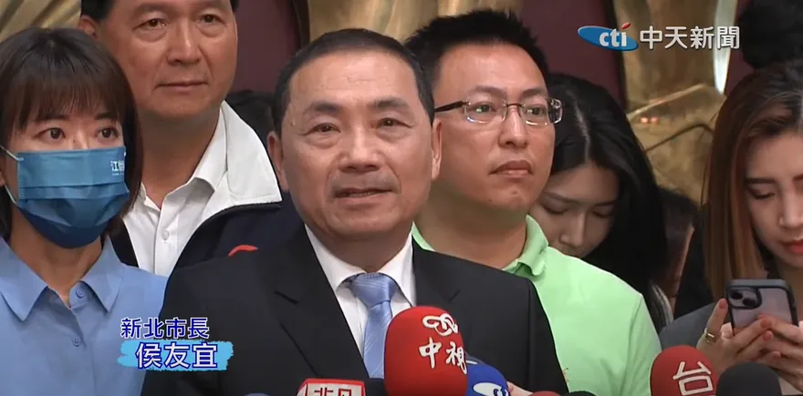 影/韓國瑜「皮帶頭」比喻台灣　侯友宜回應了