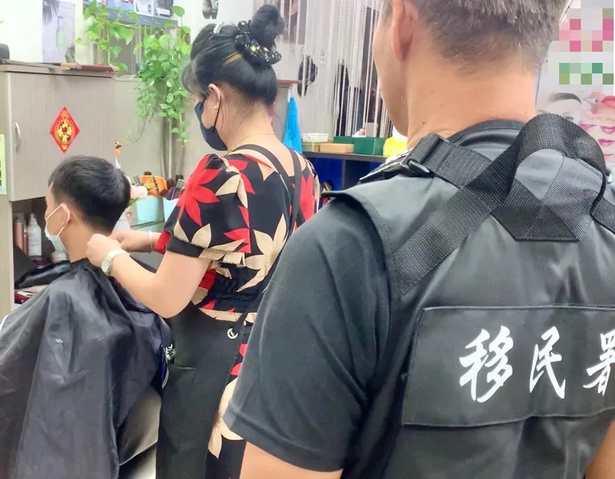 高雄失聯移工成熱門美髮師！藏身百元髮廊遭查獲　雇主也遭殃
