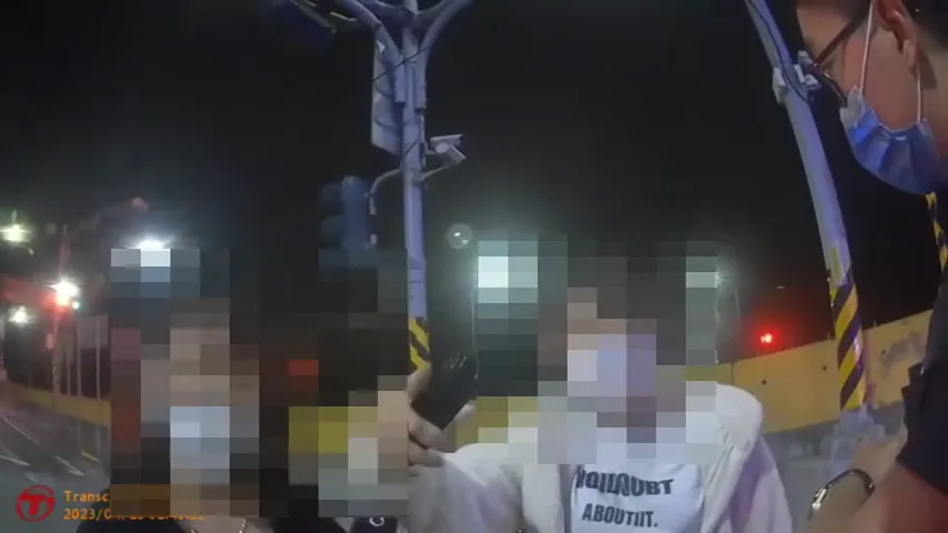 影/遭指控員警盤查時扁人還被貼抖音！土城警方公布畫面駁斥　將提誣告告訴