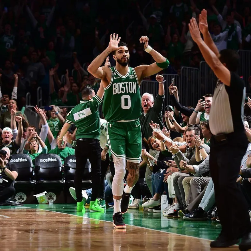 影/塔特姆飆51分寫G7新猷　綠衫軍逆襲76人闖東區冠軍賽