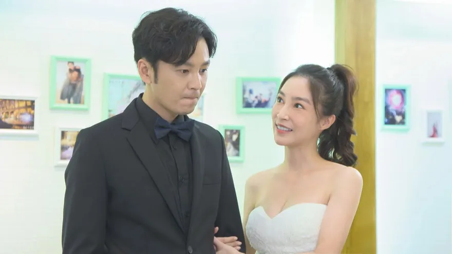 婚紗照曝光！張書瑋被逼婚咬牙「娶了」 ！女星4度披婚紗：很滿足