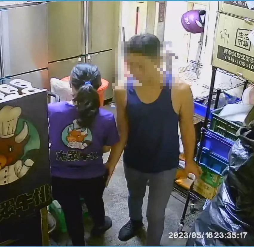 影/台男欺辱外籍新娘！撩妹失敗「狼爪伸出」撫人大腿　店家替員工出氣：來道歉