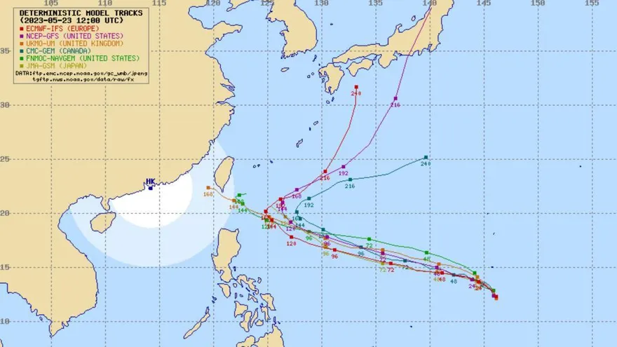 各國預測「強颱瑪娃」路線曝光　專家急喊：快防颱