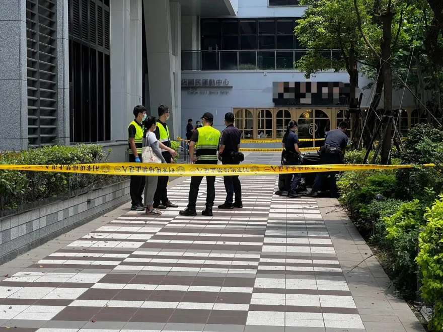 快訊/新店行政園區傳墜樓命案！高處落下重摔亡　生前曾到這裡洽公