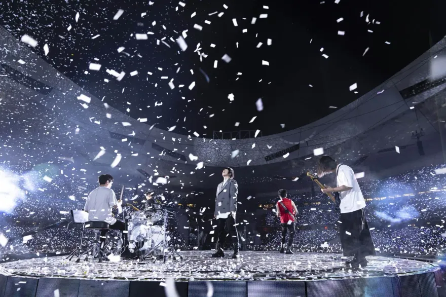 五月天睽違4年登鳥巢刷新紀錄！　阿信驚吐：唱一場少一場...？！