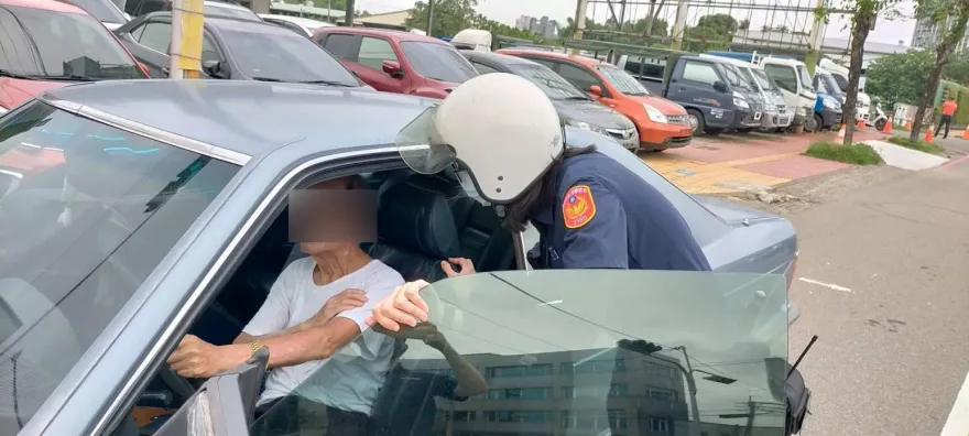 台中9旬翁開車迷航24小時　堅持「自己回家」被警電眼尋獲