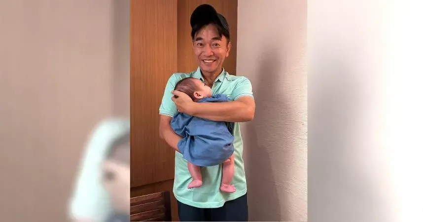喜曬「抱外孫萌照」！吳宗憲面露慈愛燦笑　網全融化：太幸福了