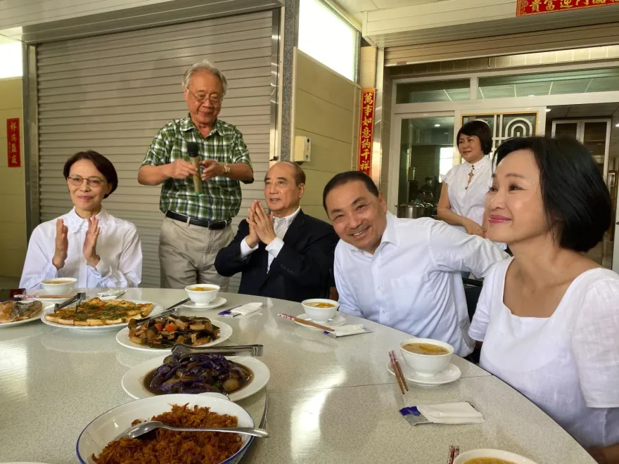 影/王金平早餐會「12道澎湃菜色」曝光！侯友宜：這次選舉是場硬仗