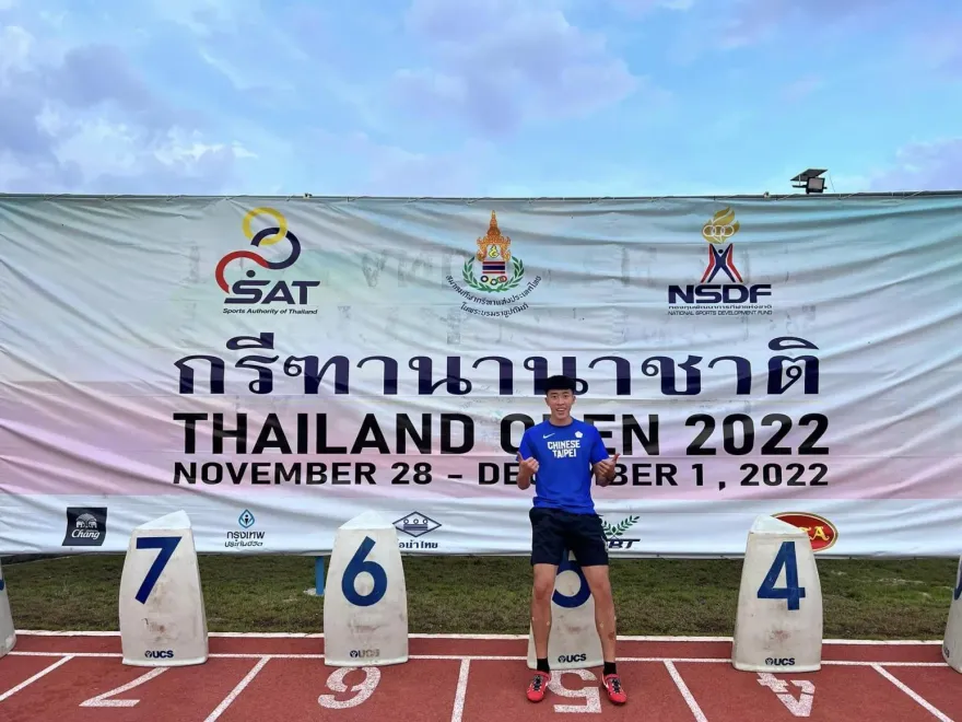 卓家玄台灣田徑公開賽摘金　達標亞運10項全能