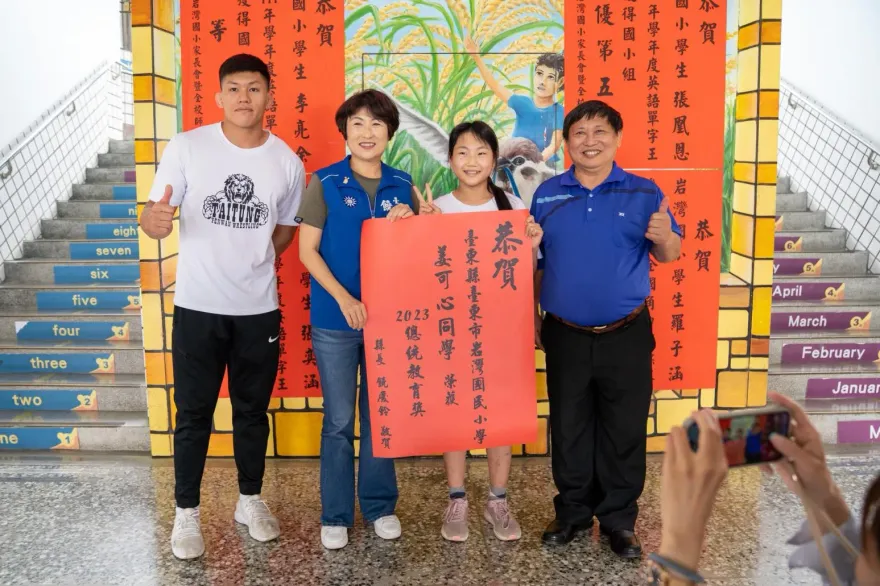 只為不讓媽媽擔心！台東小女孩用角力翻轉人生「獲總統教育獎」：想給天上的爸爸看