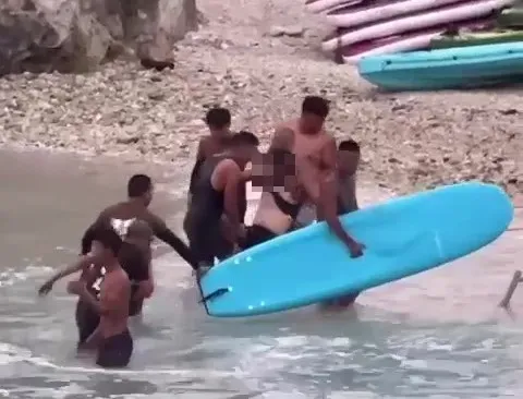 影/瑪娃海警前！教練小琉球玩SUP頸部撞石頭　救起開刀至今仍昏迷