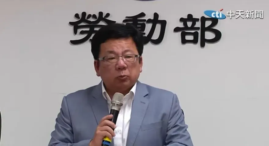 影/蔡沐霖昨天就請辭　勞動部次長李俊俋：跟他說面對接受